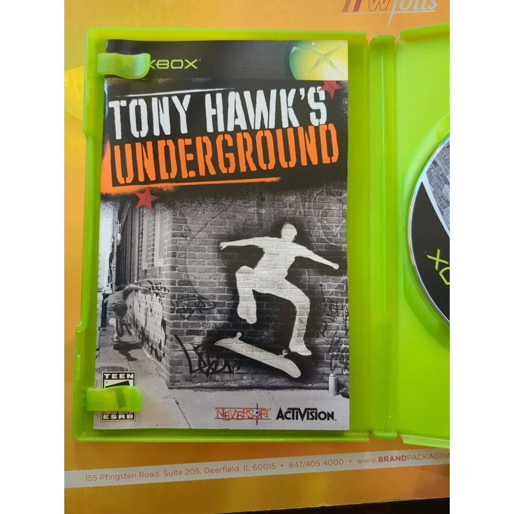 Tony Hawk's Underground (Microsoft Xbox, 2003)